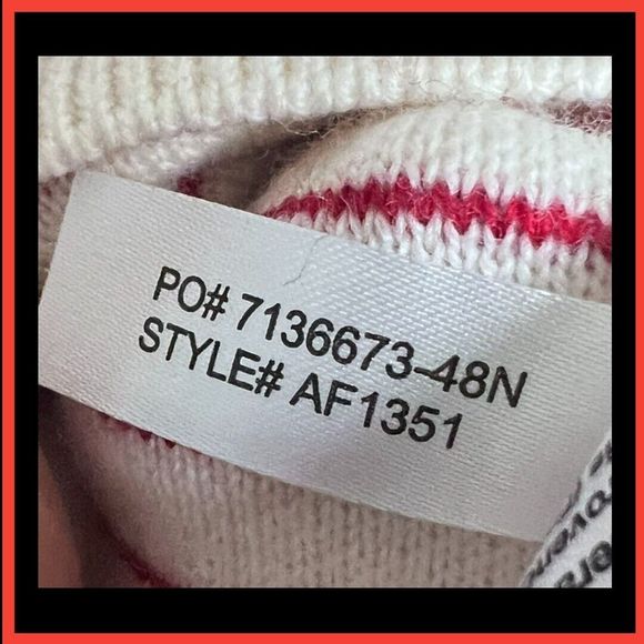 LACOSTE X DISNEY Collaboration Collector Minnie Striped Women Crewneck Sweater M - Picture 13 of 15